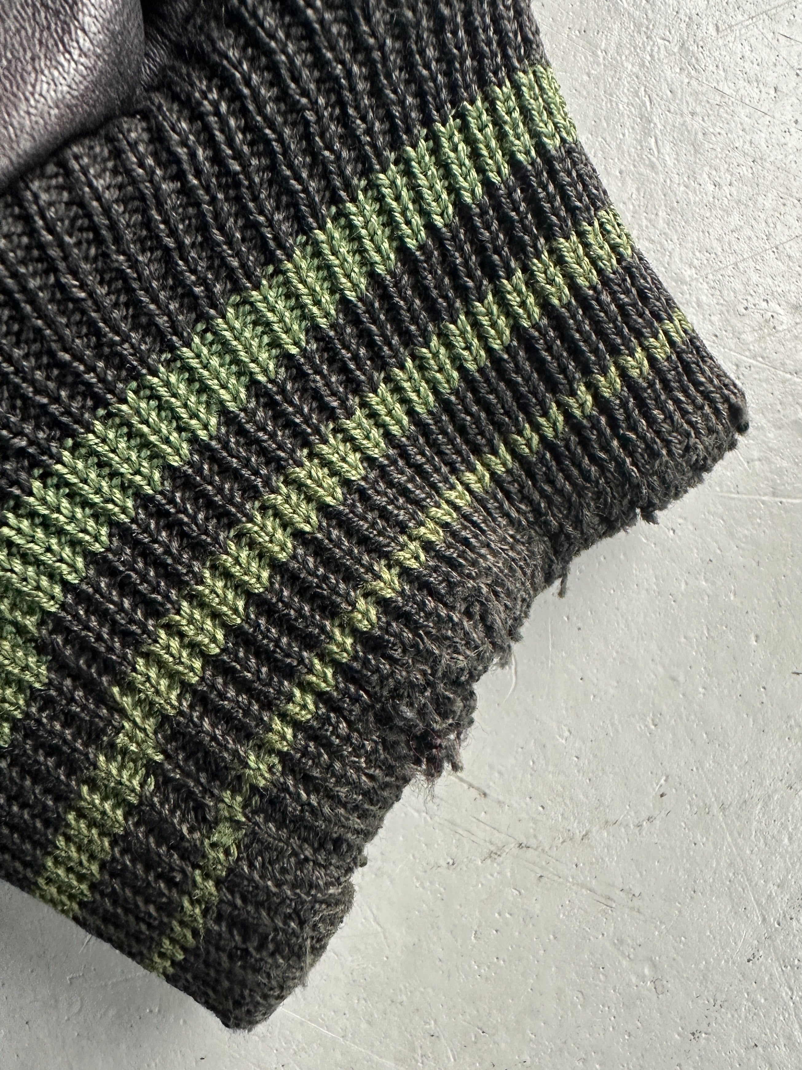 MARITHÉ + FRANÇOIS GIRBAUD X COMPAGNIE DES MONTAGNES & DES FORETS - 1980s LAYERED FRONT LEATHER JACKET