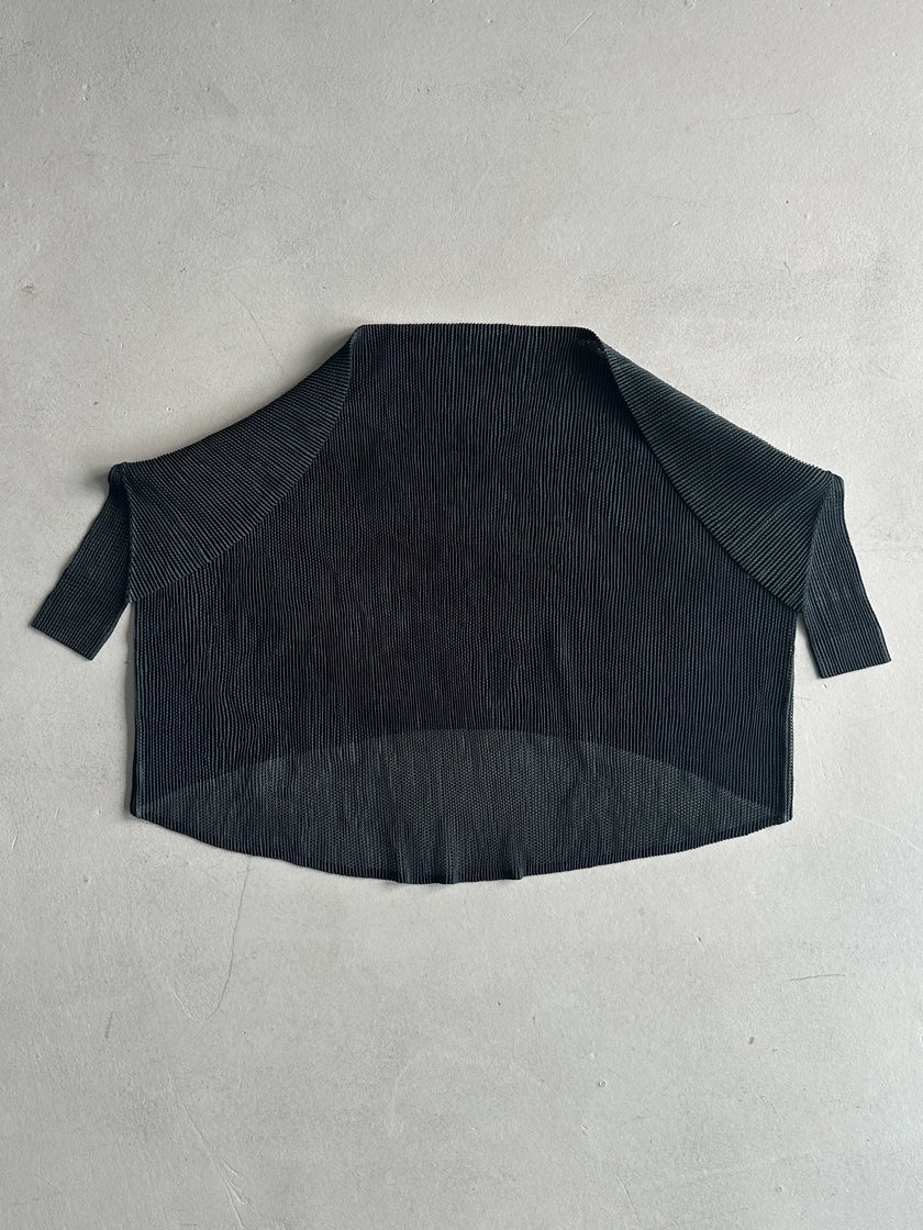 ISSEY MIYAKE PLEATS PLEASE - 2000s BOLERO CARDIGAN