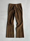 2000s FLARED LEG SUEDE TROUSERS