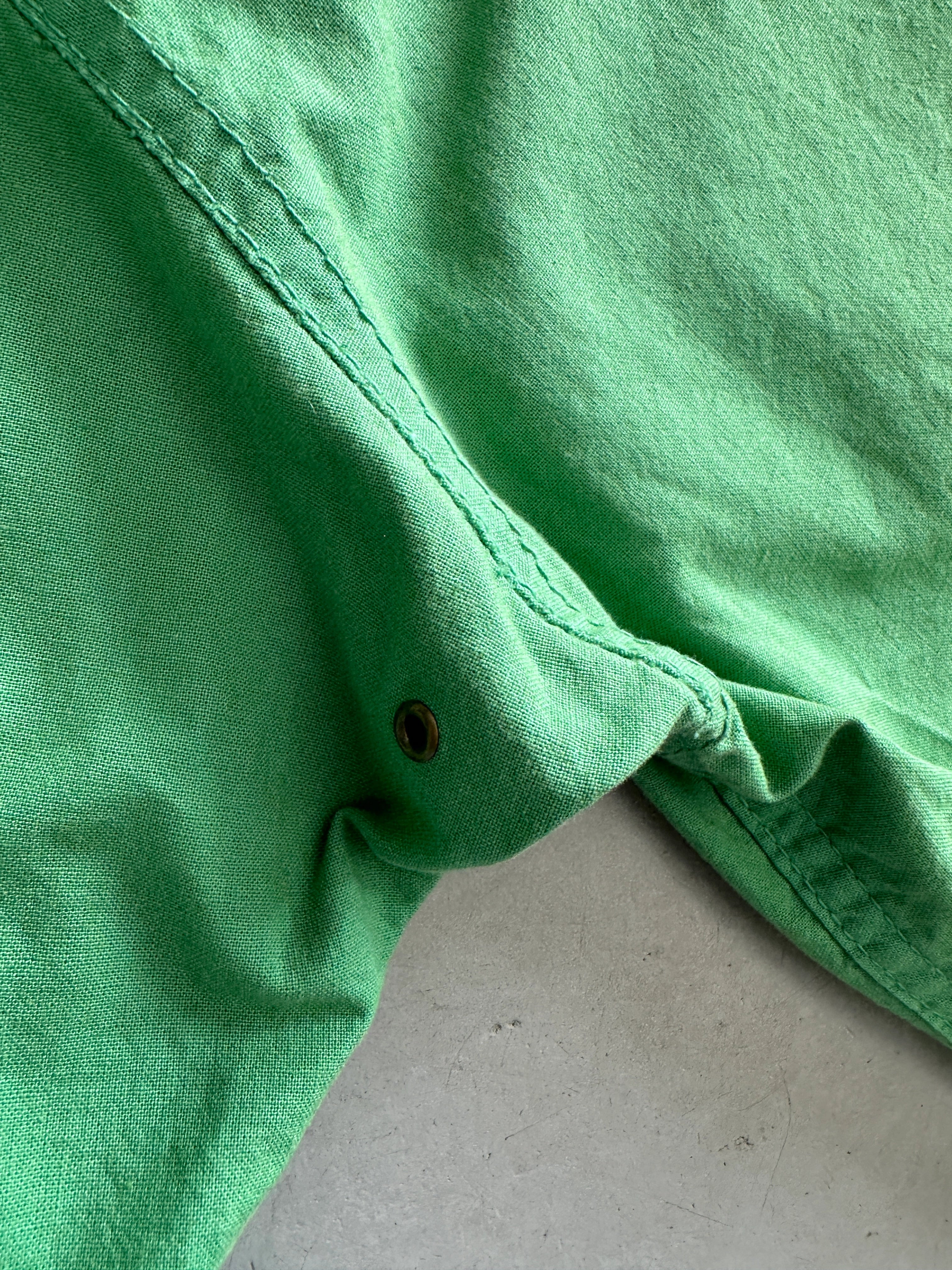 EMPORIO ARMANI - 1980s OVERSIZED POCKET SHACKET WITH CROPPED SLEEVE