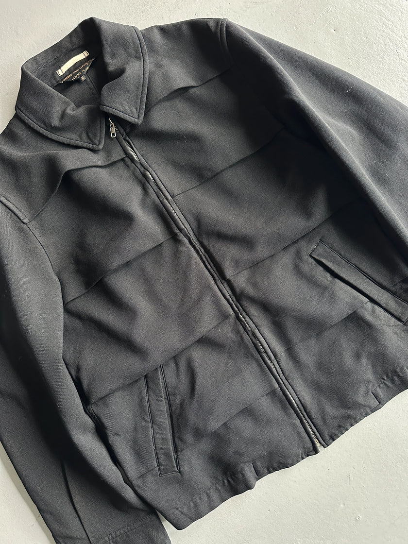 COMME DES GARÇONS HOMME PLUS - S/S 2019 BLOCK FRONT ZIPPED JACKET