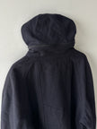 ITALIAN LABEL 1980s WOOL JACKET WITH REMOVABLE ZIPPED HOOD