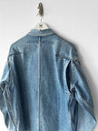 MARITHÉ + FRANÇOIS GIRBAUD - 1980s STONE WASHED DENIM JACKET