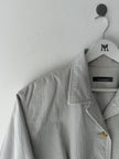 ISSEY MIYAKE - 1980s TEXTURED COTTON BOMBER JACKET