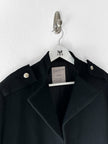 YOHJI YAMAMOTO - F/W 2006 WOOL JACKET WITH DECONSTRUCTED HEM