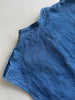 1980s ASYMMETRICAL CLOSURE DENIM GILET