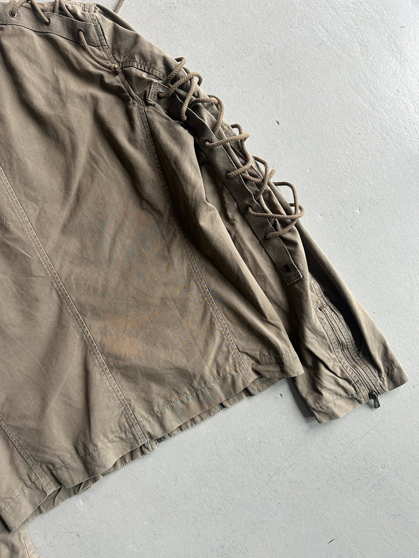 MOSCHINO JEANS MAN - 2000s LACED BIKER JACKET