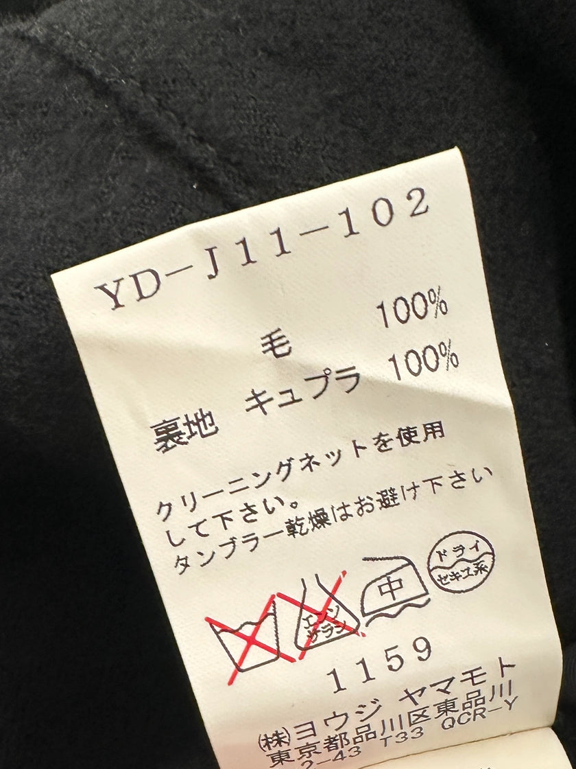 YOHJI YAMAMOTO Y's - A/W 2012 MULTI POCKET WOOL BLAZER