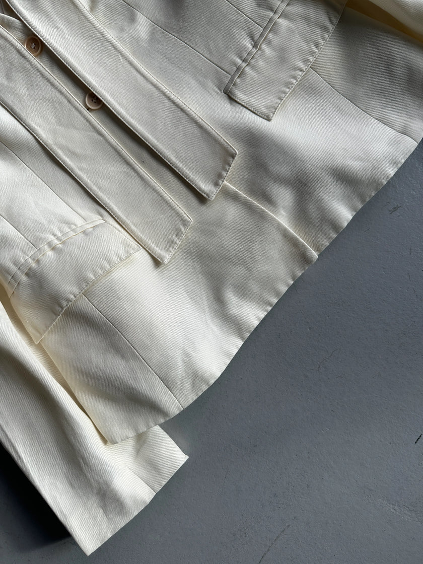 EMPORIO ARMANI - S/S 2003 ADJUSTABLE LAPELS FITTED BLAZER