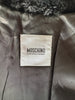 MOSCHINO - 2000s STRAIGHT FIT JACKET WITH FAUX FUR COLLAR