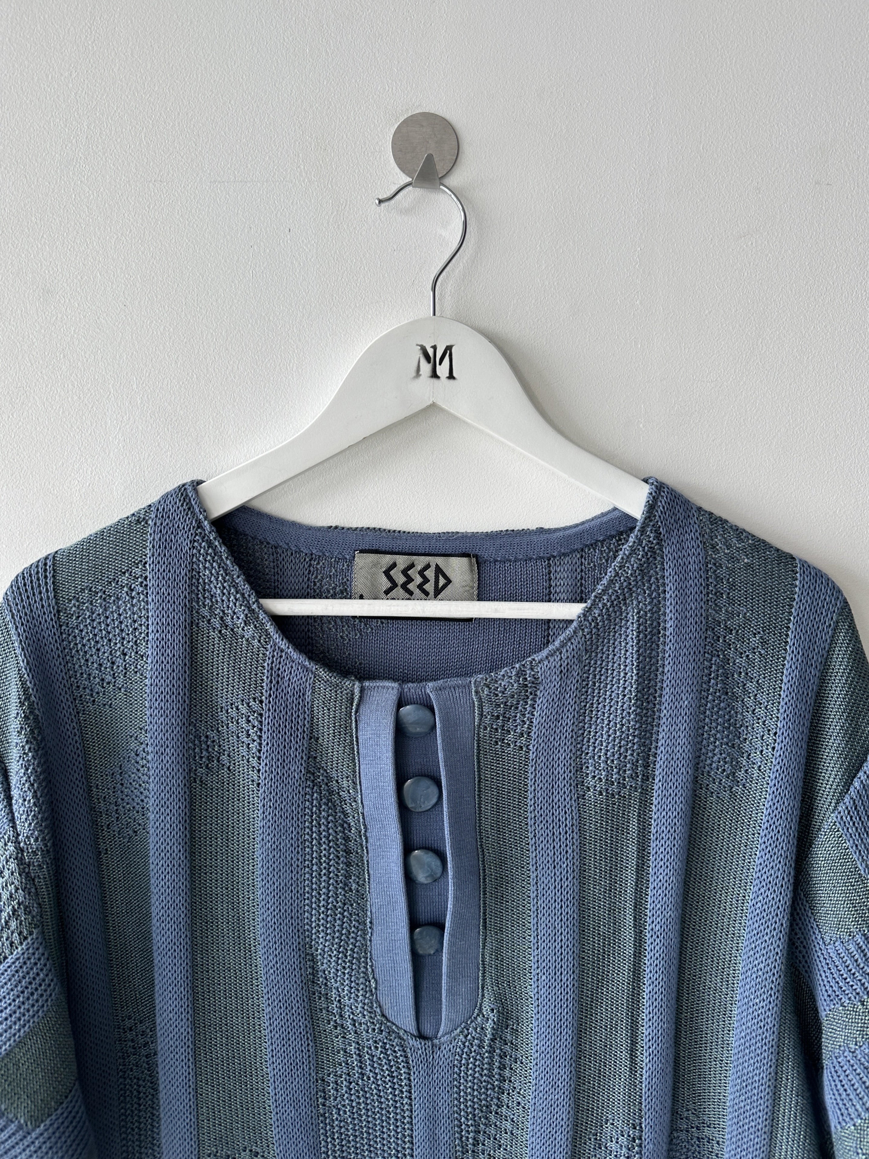 ARRSTON VOLAJU BY KOHSHIN SATOH - 1980s SOFT KNIT T-SHIRT