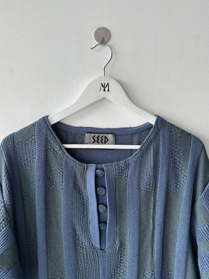 ARRSTON VOLAJU BY KOHSHIN SATOH - 1980s SOFT KNIT T-SHIRT