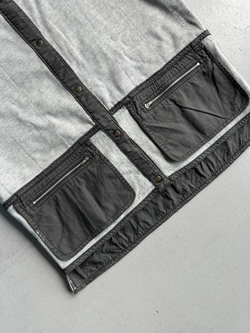 ISSEY MIYAKE - 1990s REVERSIBLE PARACHUTE VEST WITH OVERSIZED POCKETS