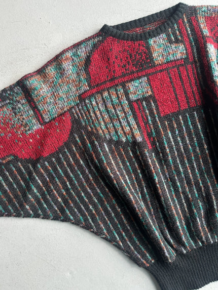 1980s BOXY FIT JUMPER WITH BATWING SLEEVE
