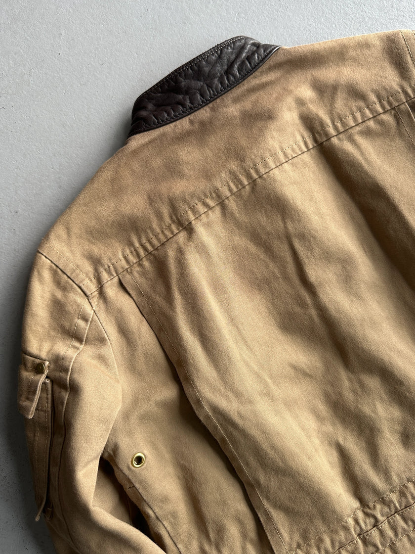 DSQUARED2 - F/W 2002 CARGO JACKET WITH LEATHER TRIMS