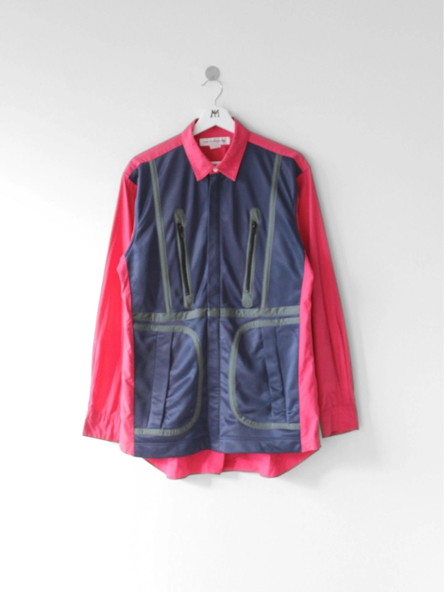 COMME DES GARÇONS – 1990s TECH PANEL WORK SHIRT