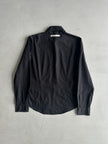 JEAN PAUL GAULTIER - 2000s CORSET STYLE FRONT LONG SLEEVE SHIRT