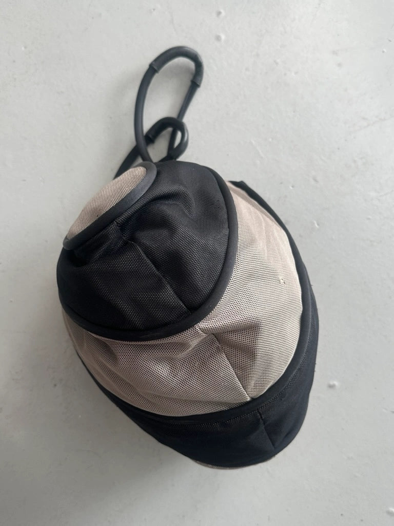 ISSEY MIYAKE PLEATS PLEASE - early 2000s MESH BALLOON TOTE BAG