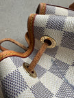 LOUIS VUITTON - 1998 NOÉ DAMIER AZUR COATED CANVAS BUCKET BAG