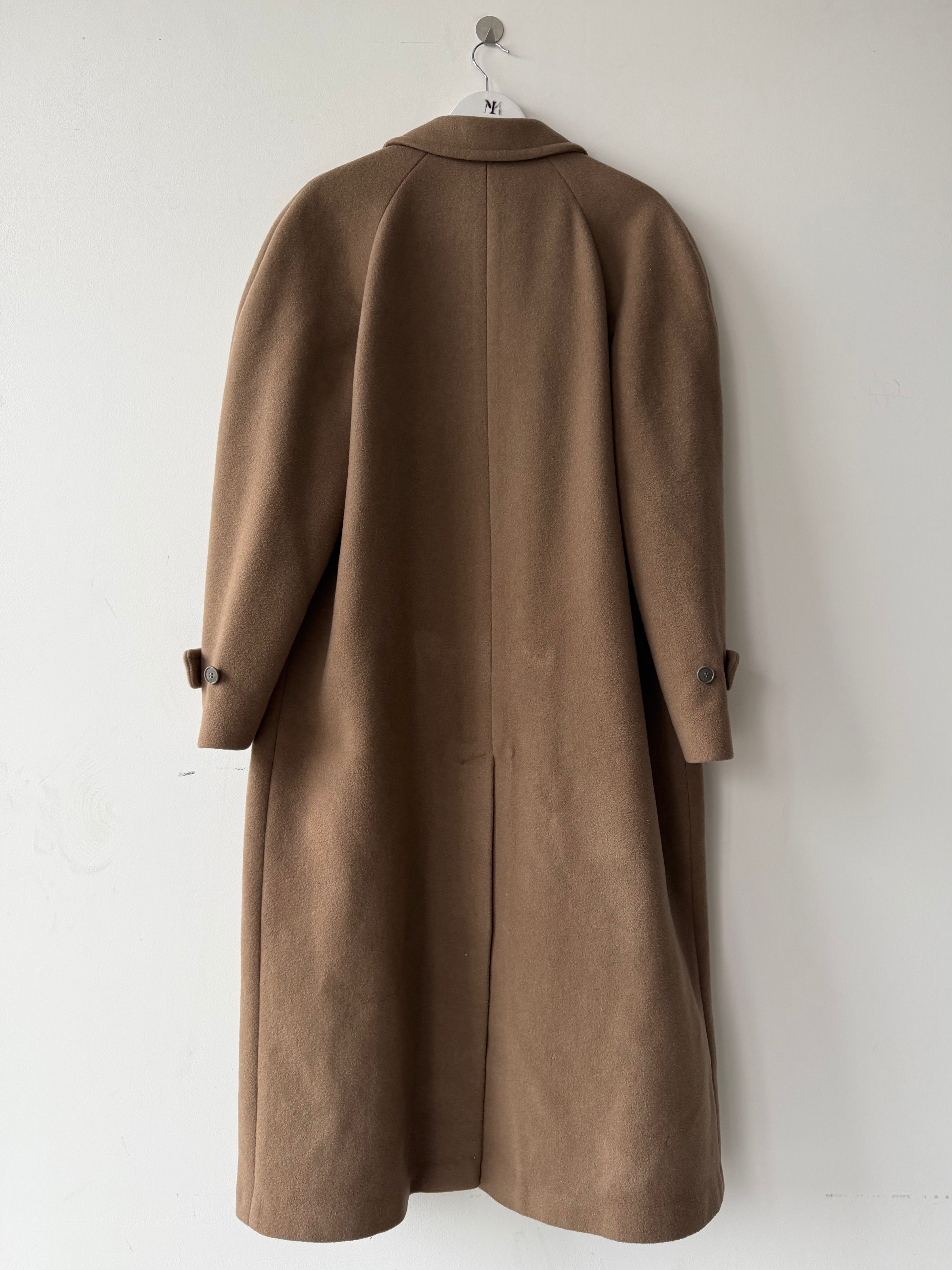EMPORIO ARMANI - early 1980s DROPPED SHOULDERS LONG COAT