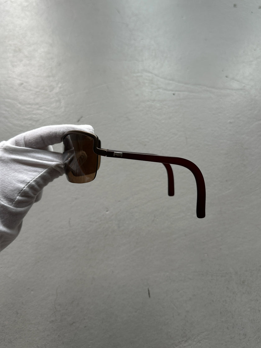 MAX MARA - 2000s SHIELD SUNGLASSES