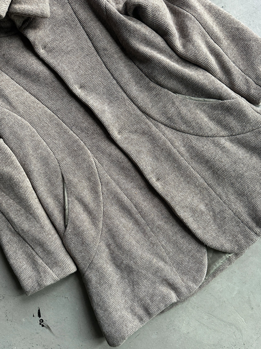 PLANTATION ISSEY MIYAKE - 1990s A LINE WOOL BLEND COAT