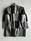 LA MATTA - 1980s PATCHWORK LEATHER AND SUEDE JACKET
