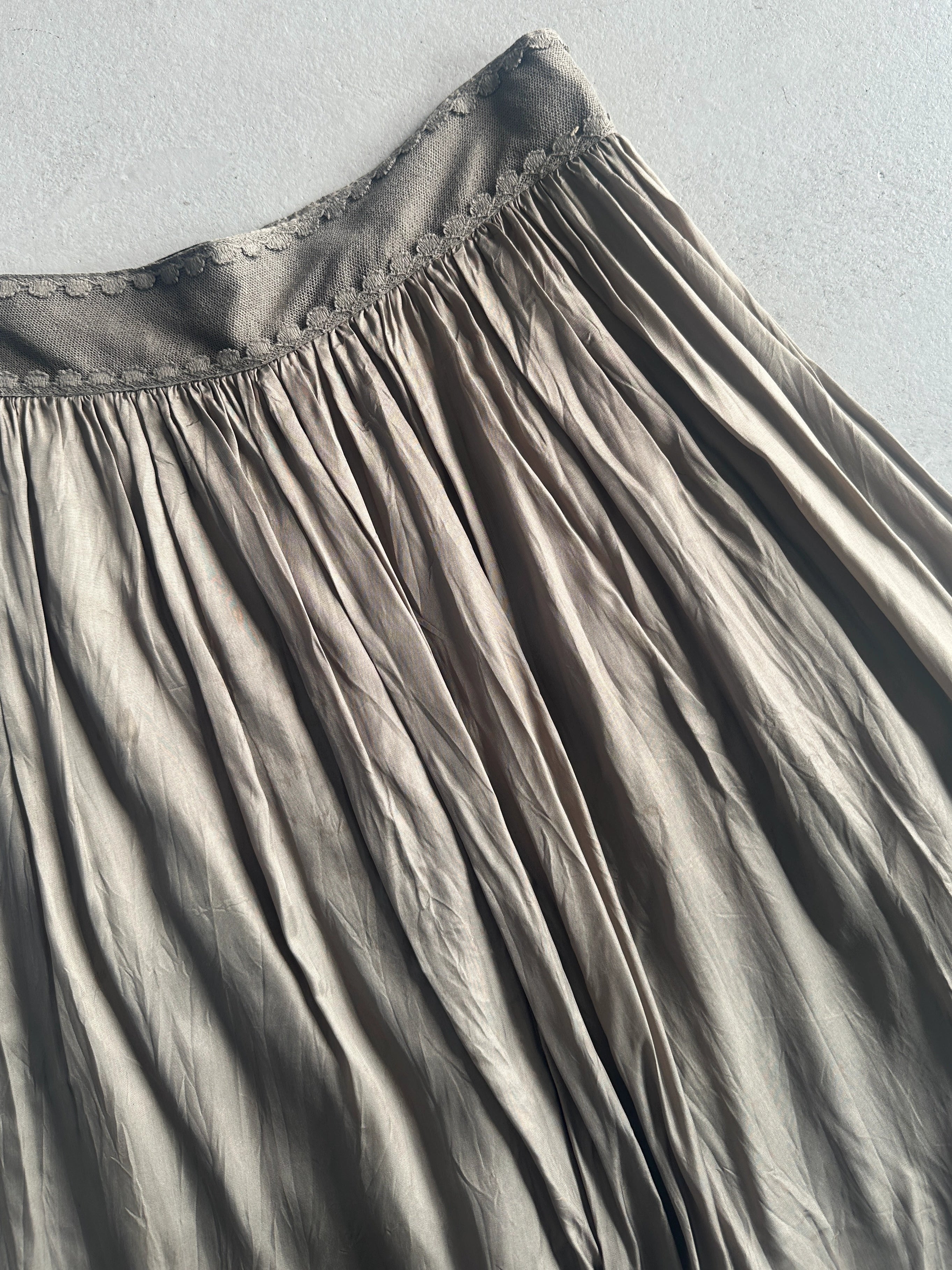 ISABEL MARANT - F/W 2006 SAMPLE SATIN SKIRT