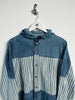 MARITHÉ + FRANÇOIS GIRBAUD - 1990s STONE WASHED HOODED DENIM SHACKET