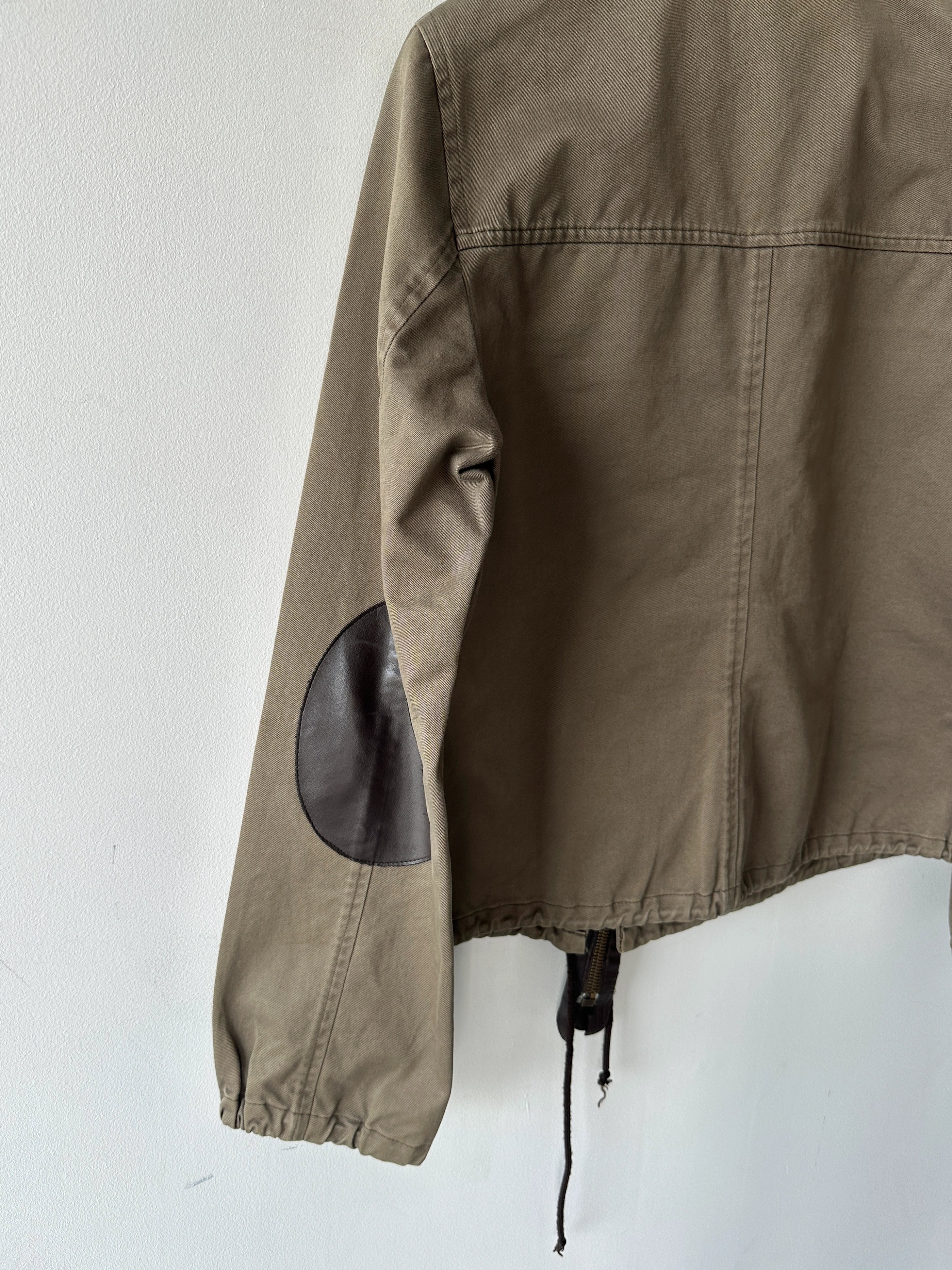 DSQUARED2 - S/S 2002 ASYMMETRIC ZIP JACKET WITH DRAWSTRING HEM