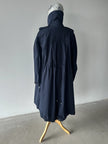 SACAI - S/S 2017 DOUBLE BREASTED TRENCH COAT WITH DRAWCORD GATHERED HEM