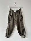ICEBERG - early 2000s CROPPED CARGO TROUSERS