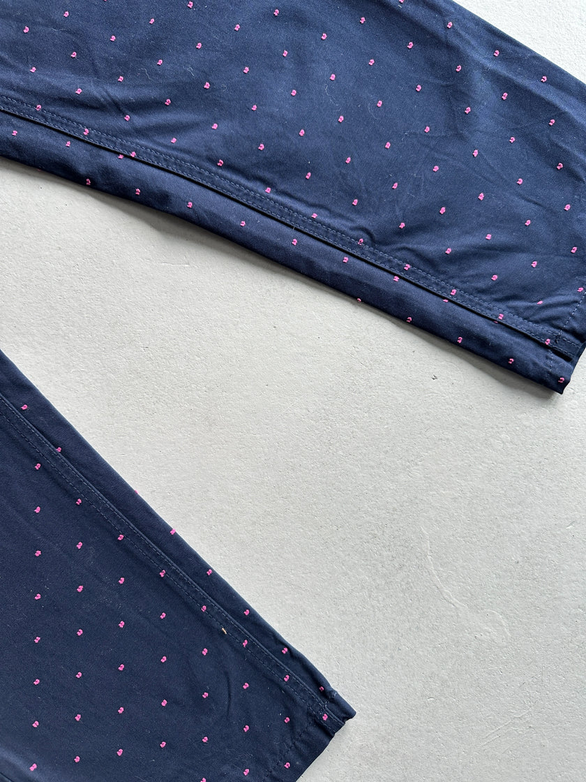 UNIFORMS FOR THE DEDICATED - 2000s CONTRASTING STITCHES COTTON TROUSERS