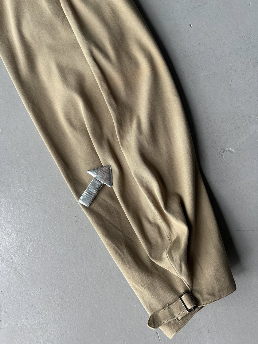 DRIES VAN NOTEN - 2000s RELAXED FIT PLUS FOUR TROUSERS