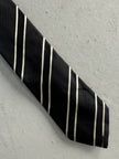 DOLCE & GABBANA  - 1990s SILK PATTERNED SKINNY TIE