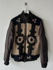 ROBERTO CAVALLI - 1990s BOMBER JACKET WITH KNITTED COLLAR