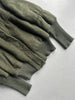 ALVIERO MARTINI - F/W 2009 BOMBER JACKET WITH ELONGATED RIBBED CUFFS