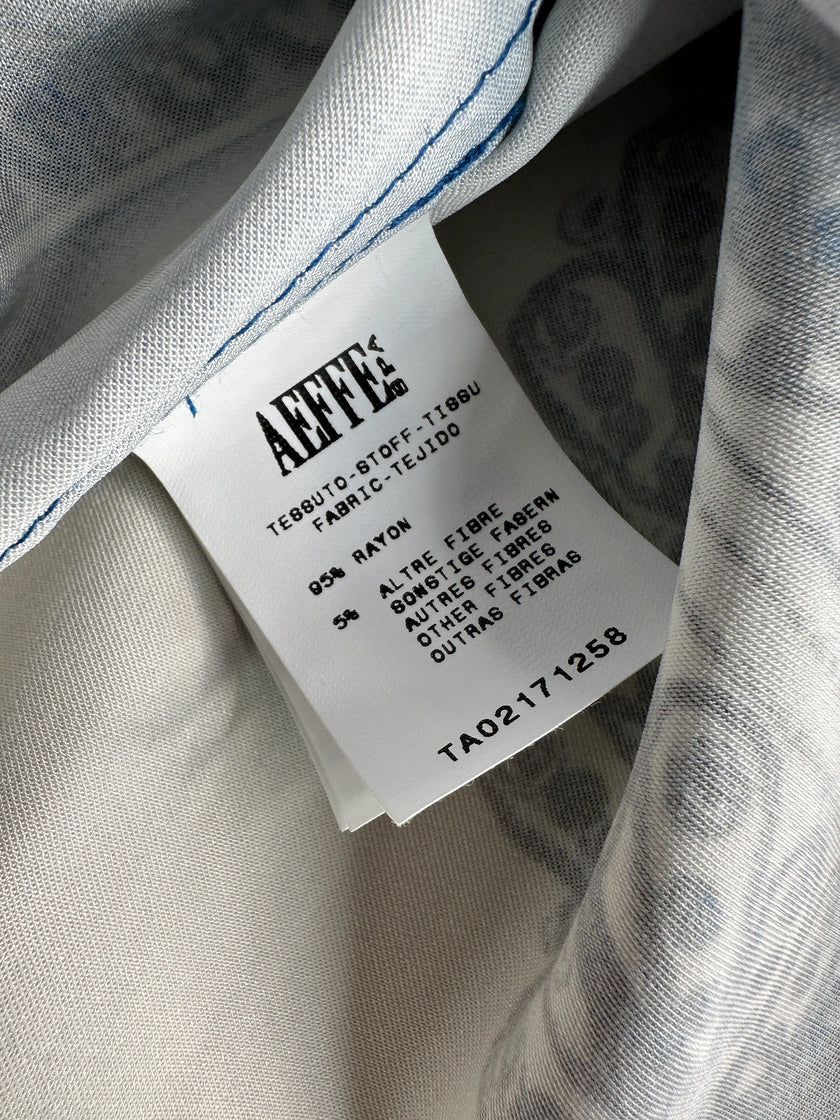 JEAN PAUL GAULTIER - S/S 2003 MATADOR ROSARY BIJOU METAL CHARM LONG SLEEVE SHIRT