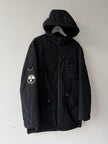 DOLCE & GABBANA - late 1990s HOODED BONDAGE PARKA JACKET