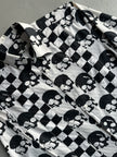 COMME DES GARÇONS SHIRT - S/S 2011 ALL OVER SKULL PRINT LONG SLEEVE SHIRT