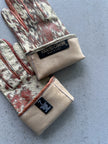 ROBERTO CAVALLI - 1990s ANIMALIER LEATHER GLOVES