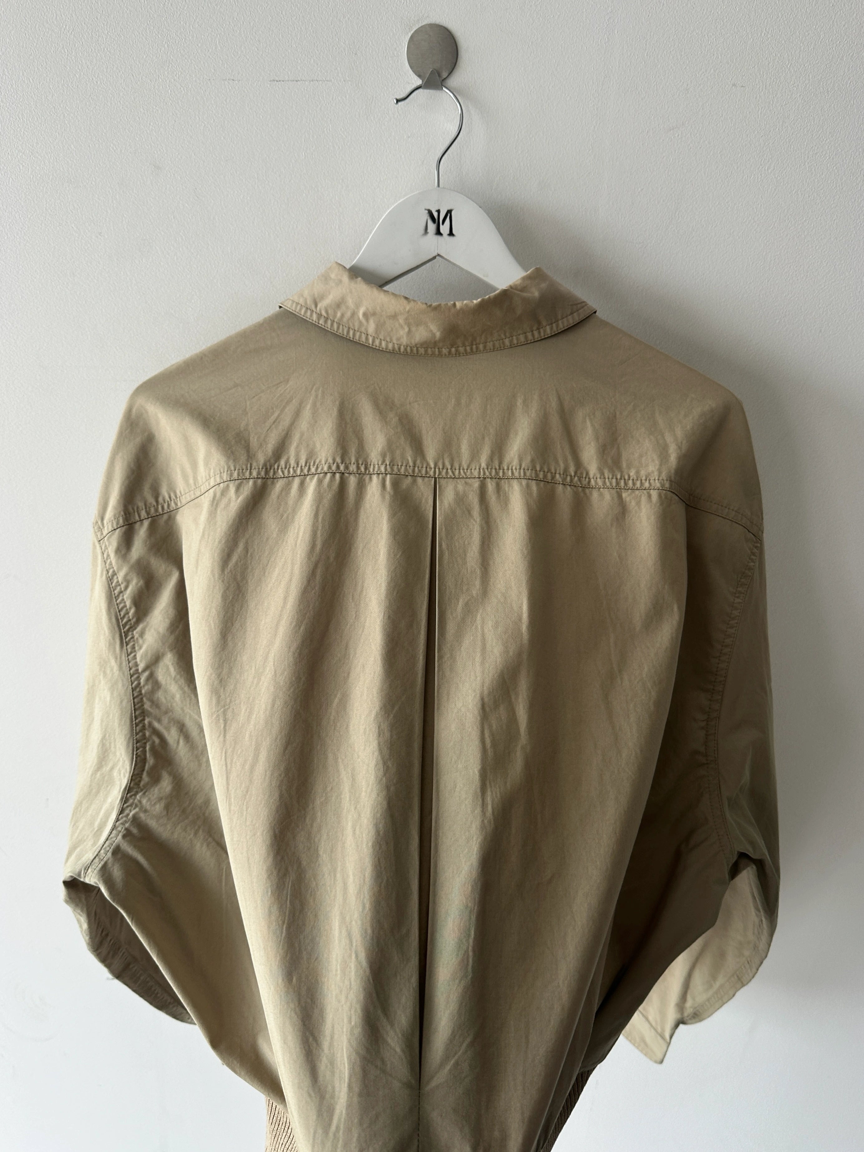 VALENTINO - 1980s CROP FIT LIGHT BOMBER JACKET