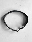 DRIES VAN NOTEN - F/W 2002 PONY HAIR LEATHER BELT