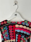 ISSEY MIYAKE - S/S 2007 COLOURFUL BILLIARDS PLEATED BUTTONED VEST TOP