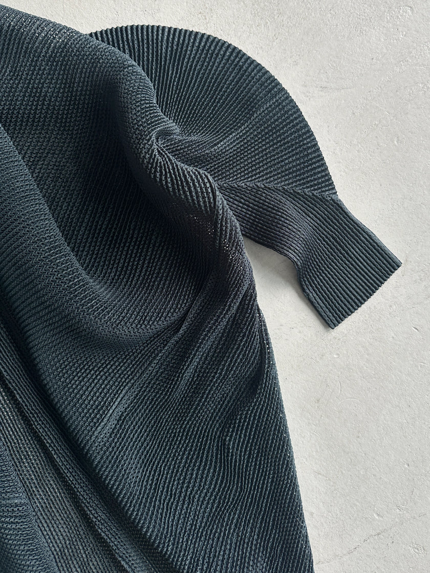 ISSEY MIYAKE PLEATS PLEASE - 2000s BOLERO CARDIGAN