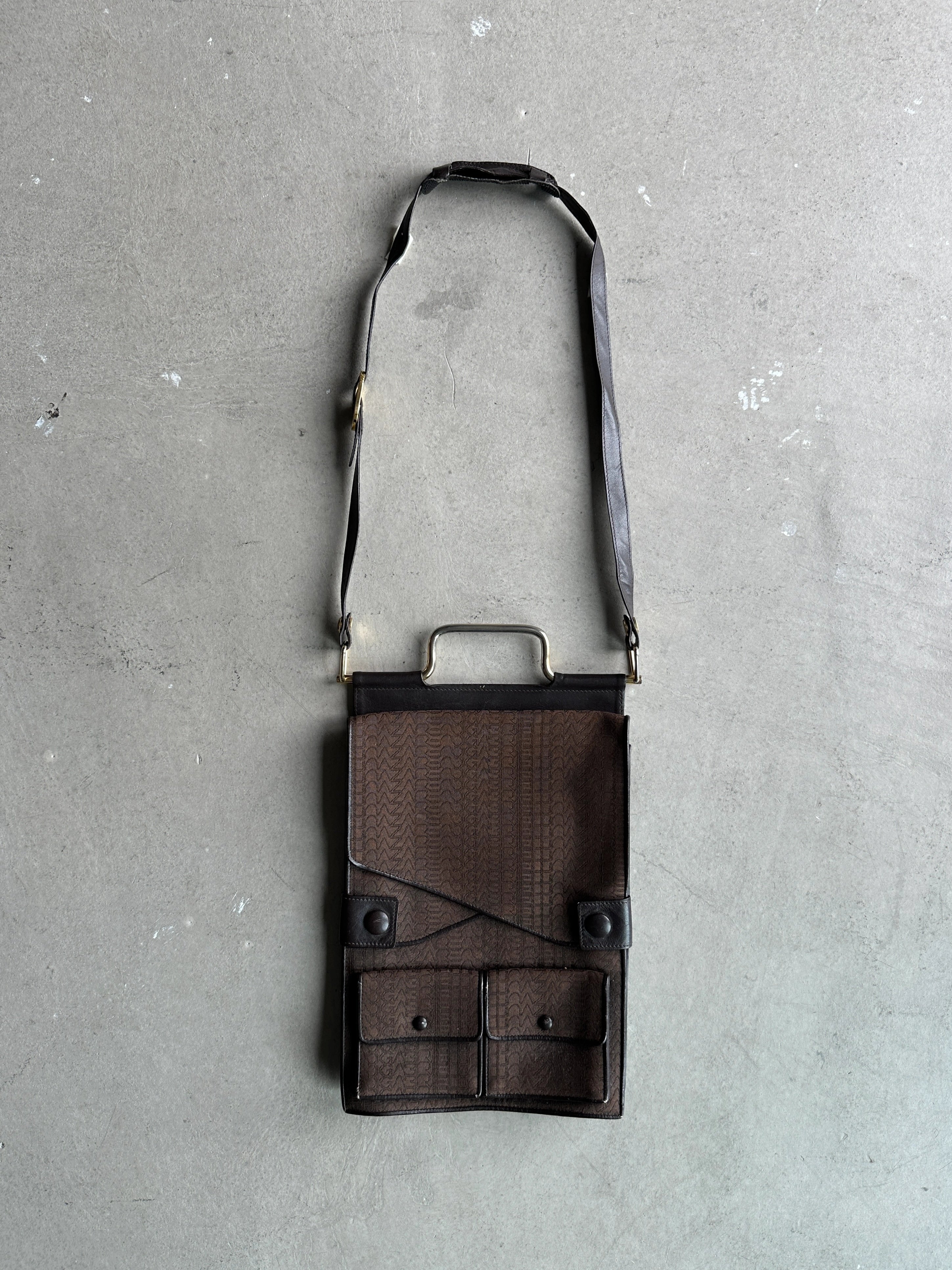 NAZZARENO GABRIELLI - 1970s SATCHEL BAG