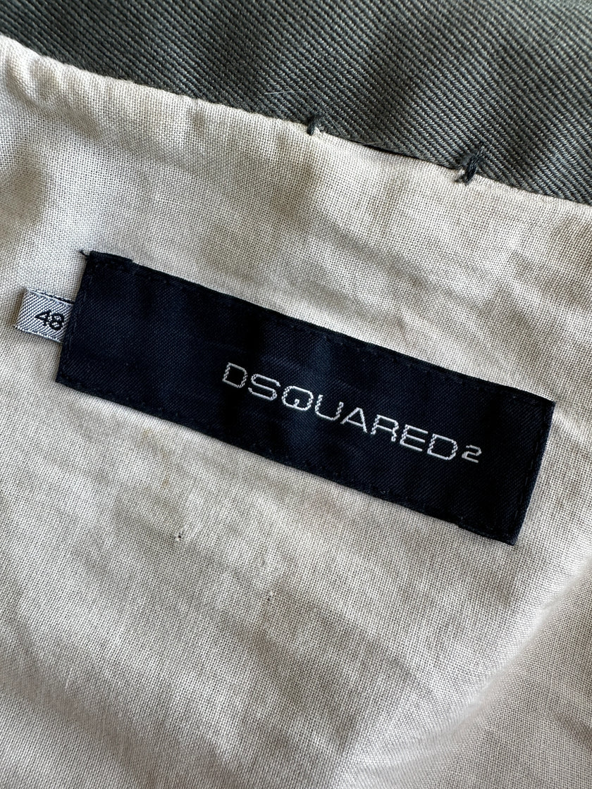 DSQUARED2 - 2000s STRAIGHT FIT CARGO JACKET