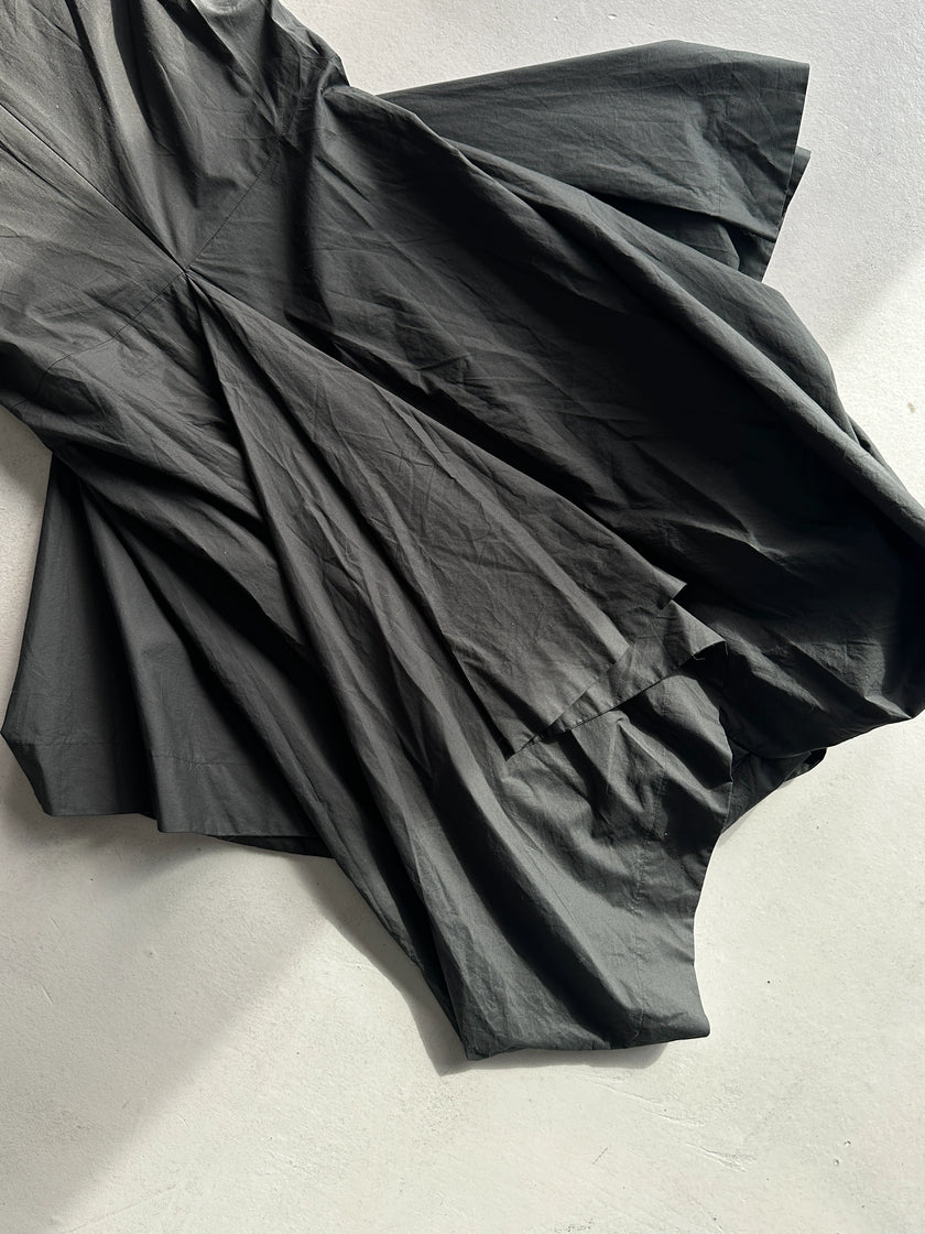 VIVIENNE WESTWOOD RED LABEL - 2000s ASYMMETRICAL ARCHITECTURAL DRESS