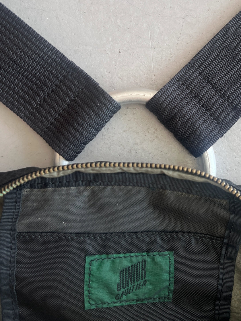 JEAN PAUL GAULTIER JUNIOR - 1990s RECTANGULAR NYLON BACKPACK