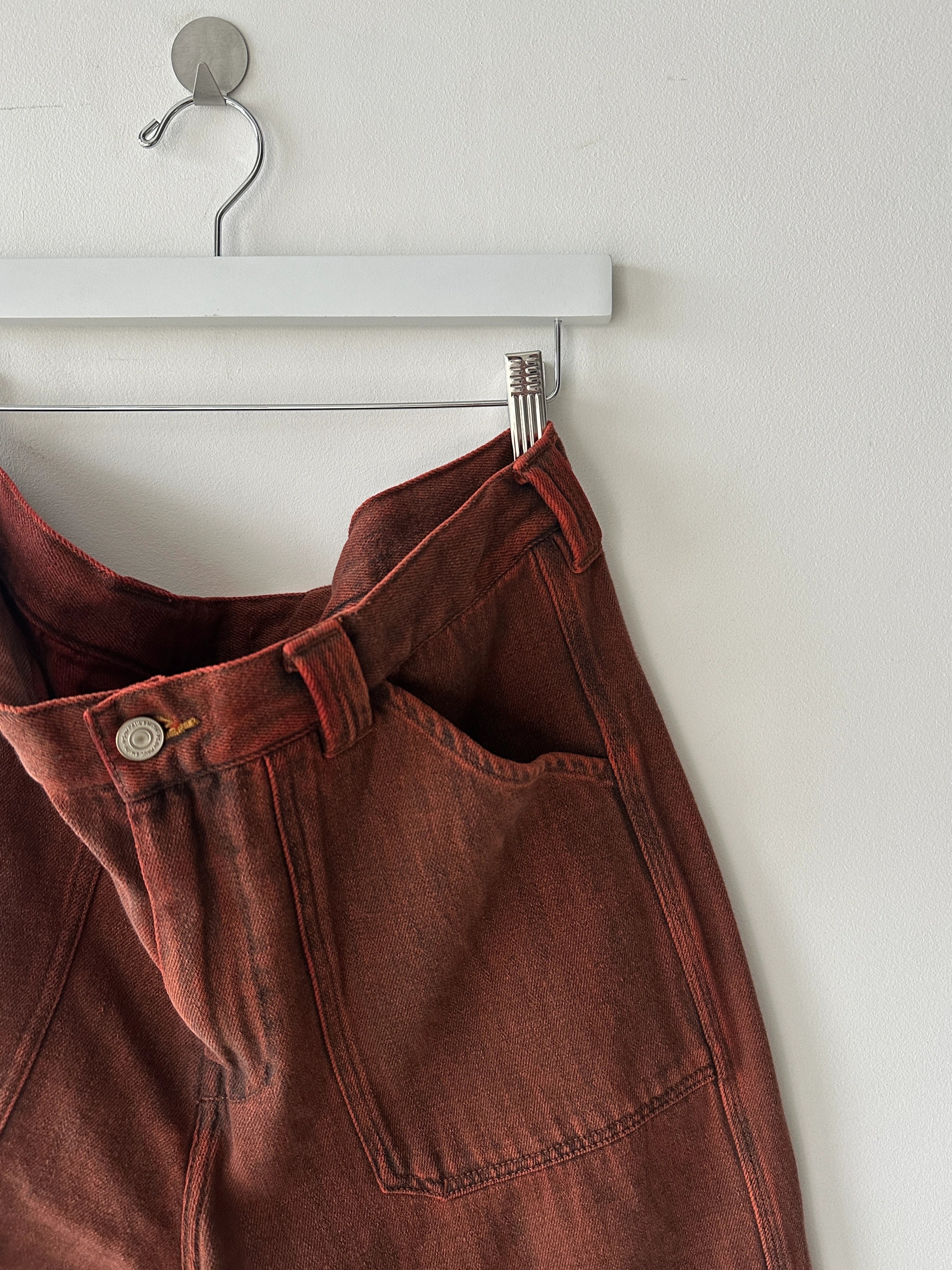 PAUL SMITH  - 2000s CARGO DISTRESSED JEANS